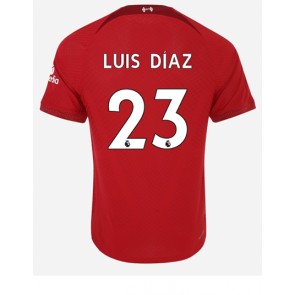 Liverpool Luis Diaz #23 Hemmatröja 2022-23 Kortärmad